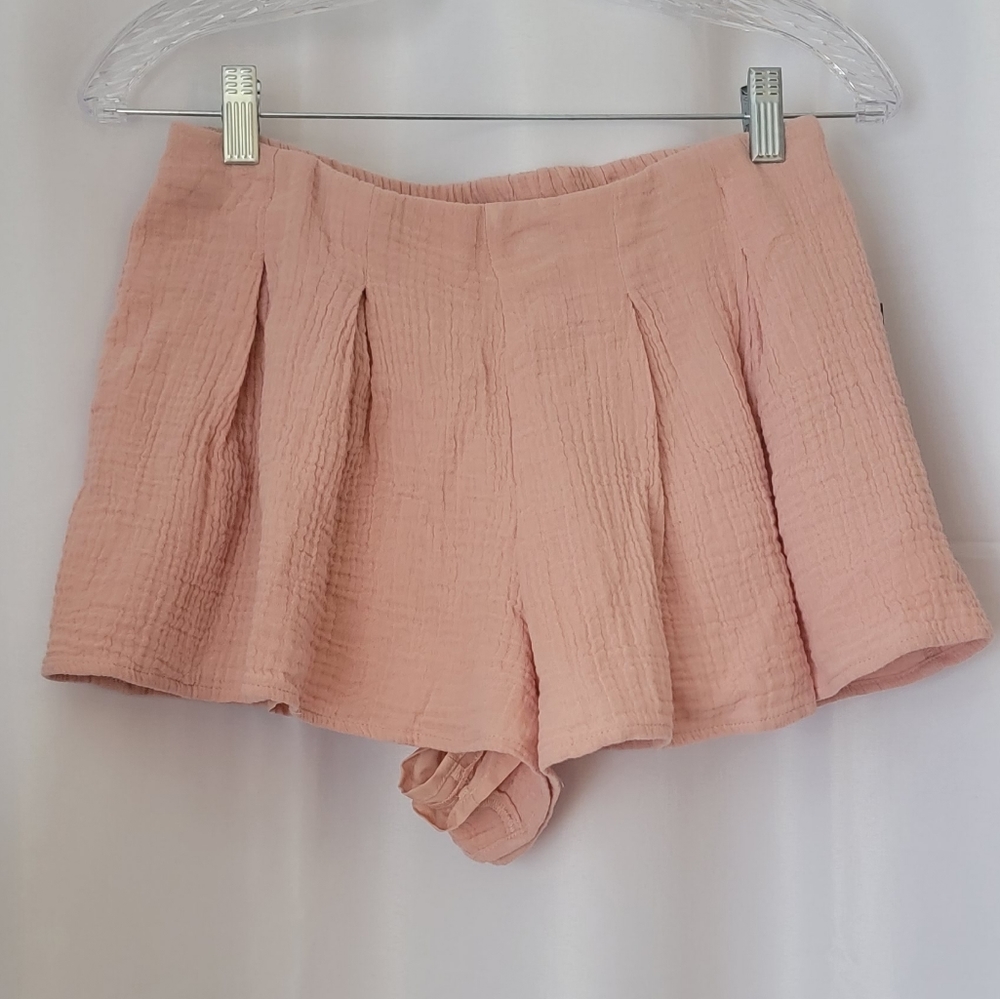 ARIZONA JEAN CO. WOMEN'S SPRING/SUMMER SHORTS IN MISTY ROSE SMALL